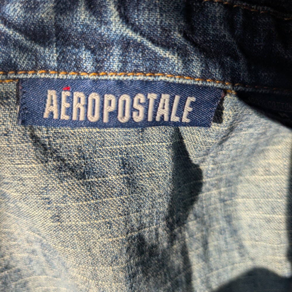 Pre-owned Aeropostale Blue Jean Jacket - Picture 8 of 8